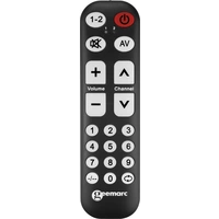 Geemarc TV-10 Universal Fernbedienung Schwarz Geemarc TV-10 Universal Fernbedienung Schwarz