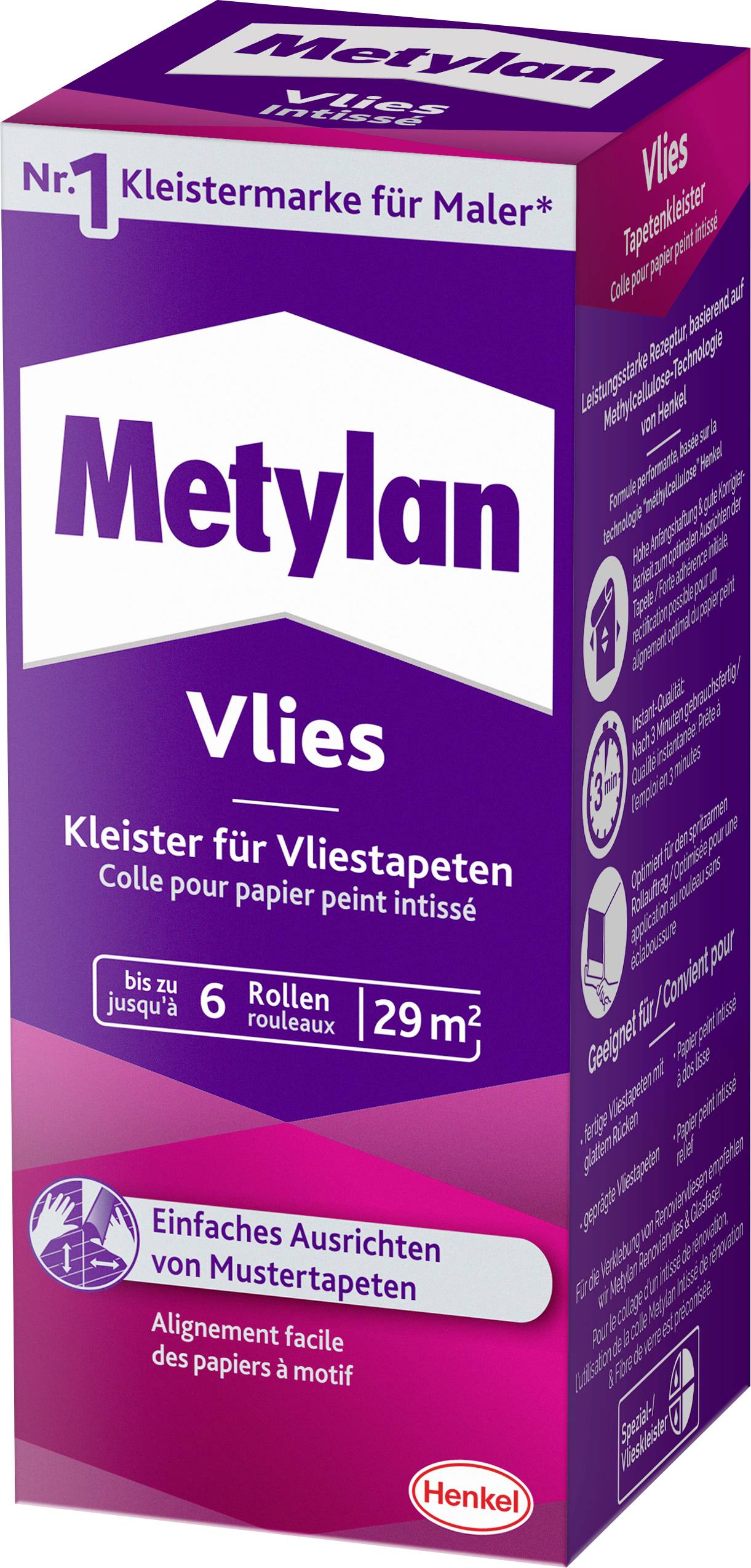 Metylan Vlies Tapetenkleister MPV20 180 g