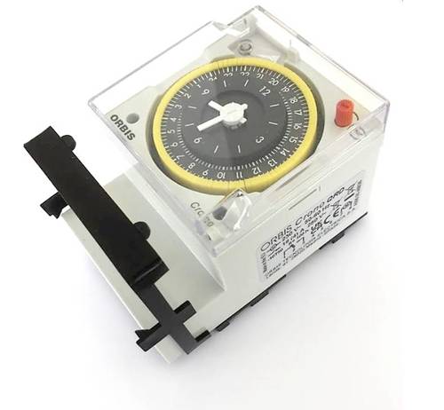 ORBIS Zeitschalttechnik CRONO QRD 230V Aufputz-Zeitschaltuhr analog 250 V/AC