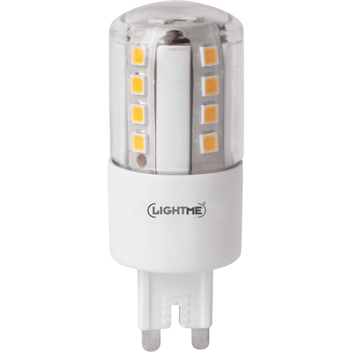 LightMe LM85334 LED EEK E (A - G) G9 Stiftsockel 4.8W = 48W Warmweiß (Ø x L) 19mm x 56mm nicht dimmbar 1St.
