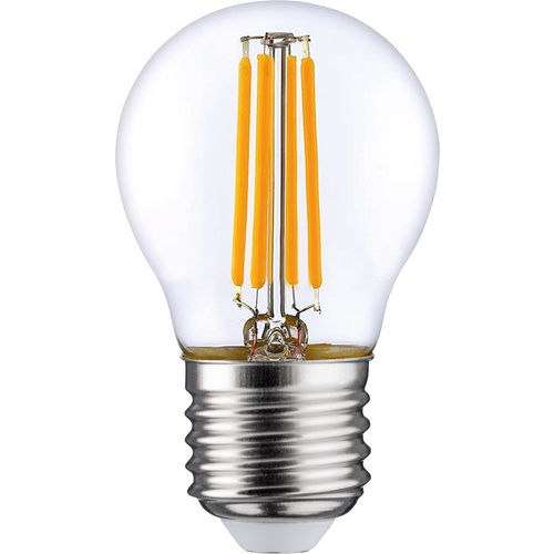 LightMe LM85338 LED EEK F (A - G) E27 Glühlampenform 6.5 W = 60 W Warmweiß (Ø x L) 45 mm x 77 mm F