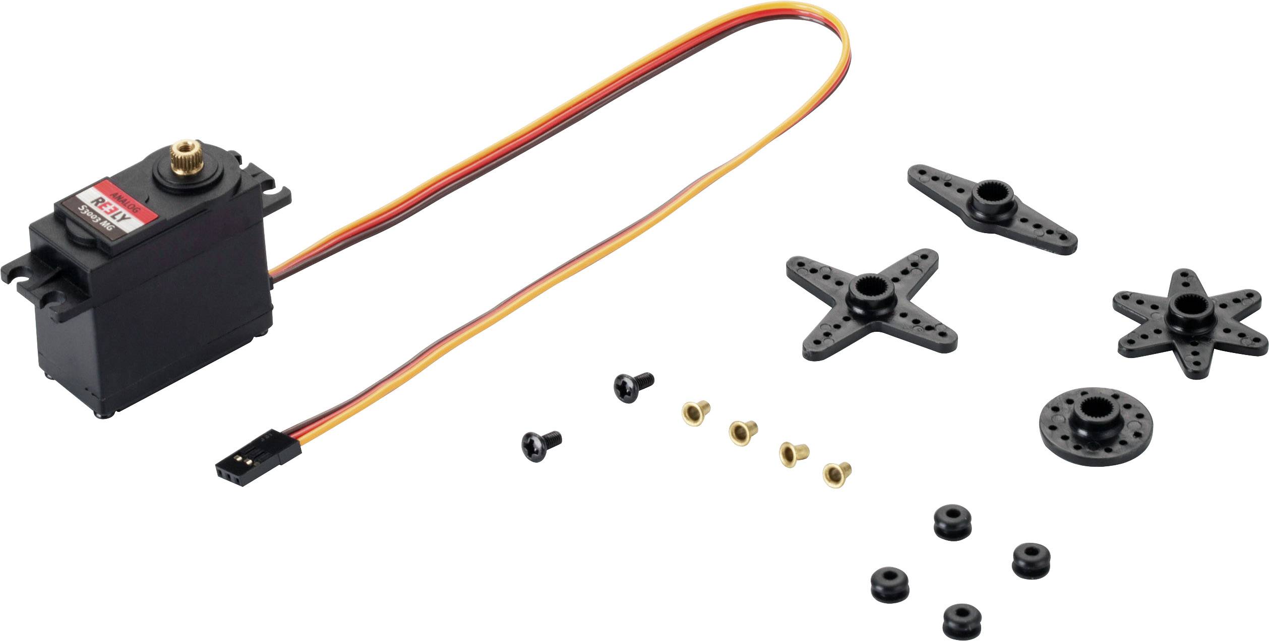 Reely Standard-Servo S3003 MG Analog-Servo Getriebe-Material: Metall Stecksystem: JR