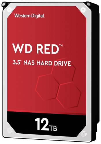 Western Digital WD120EFAX Interne Festplatte 8.9cm (3.5 Zoll) 12TB Red™ Bulk SATA III