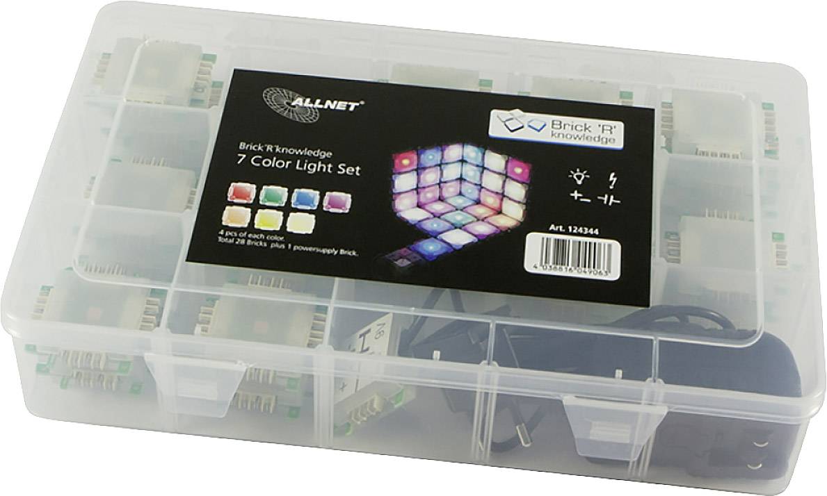 Brick´R´Knowledge 124344 Lernpaket 7 Color Light Set