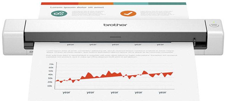 Brother DS-640 Mobile Dokumentenscanner A4 1200 x 1200 15 Seiten/min USB 3.2 Gen 1 (USB 3.0)