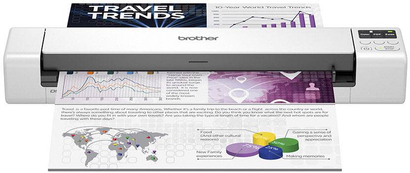 Brother DS-940DW Mobile Dokumentenscanner A4 1200 x 1200 15 Seiten/min USB-A (USB 3.2 Gen 1), WLAN 802.11 b/g/n