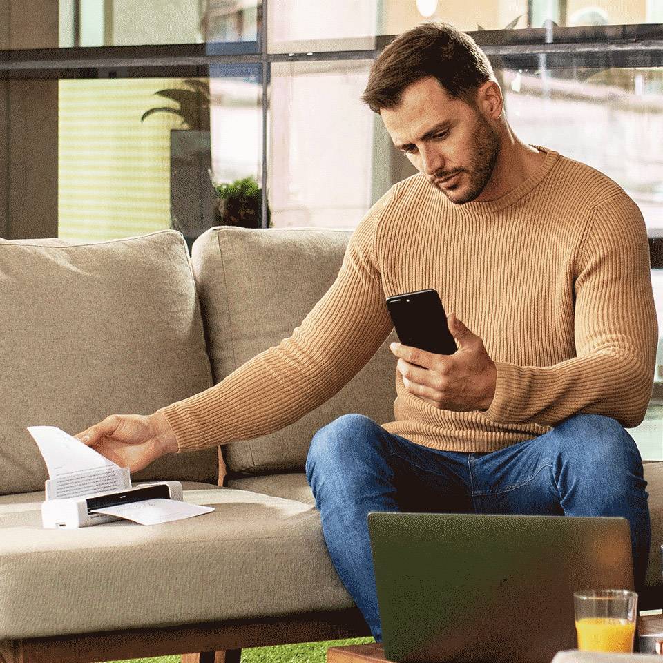 Brother DS-940DW Mobile Dokumentenscanner A4 1200 x 1200 15 Seiten/min USB-A (USB 3.2 Gen 1), WLAN 802.11 b/g/n