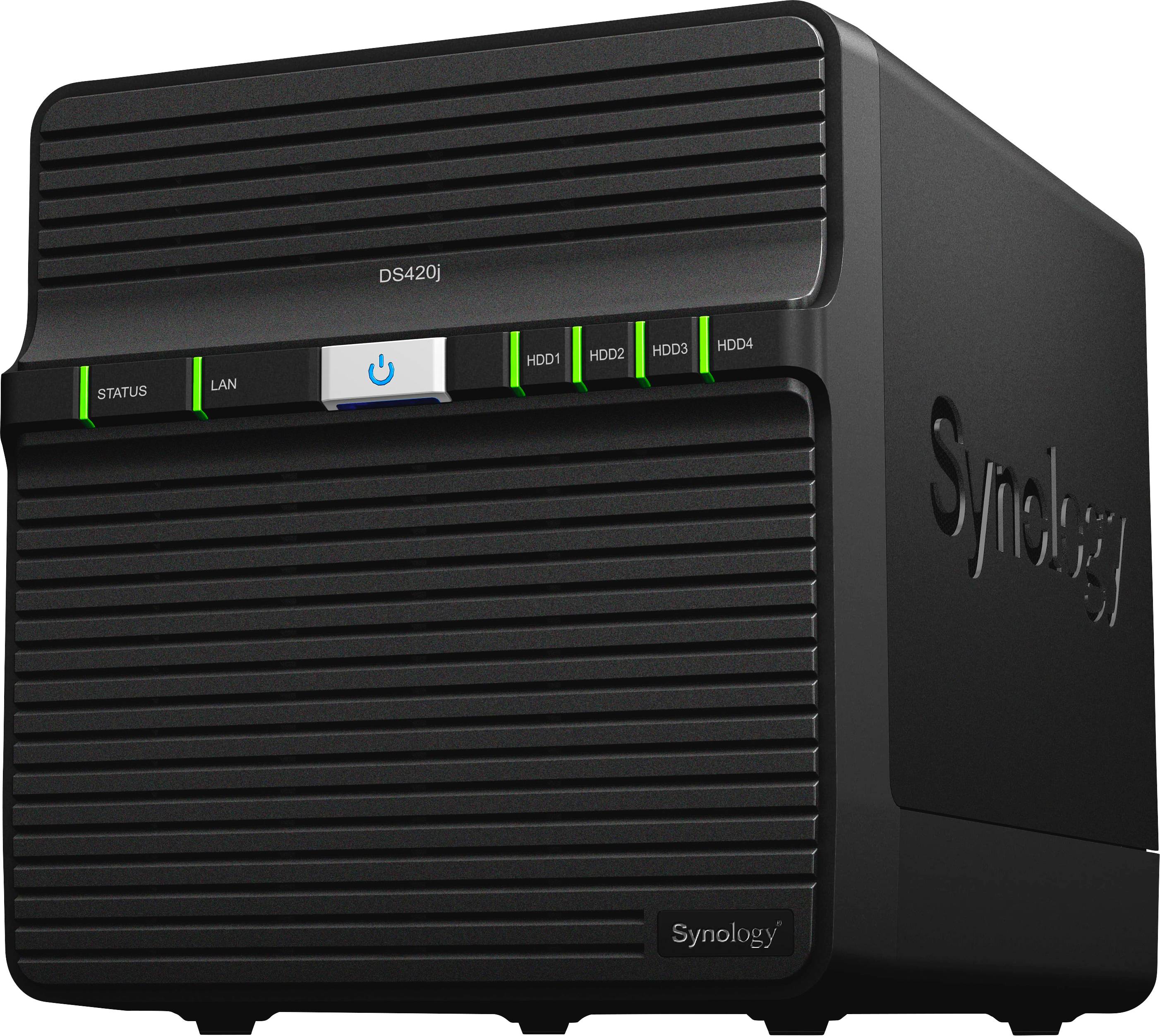 Synology DiskStation DS420j NAS-Server 12TB 4 Bay bestückt mit 4x 3TB DS420J 12TB (4x3TB)