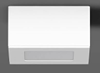 RZB Toledo Flat 110x110x55,f.Toledo 982138.002 Anbaugehäuse Weiß