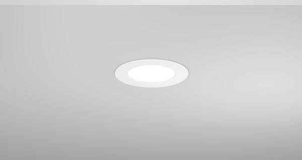 RZB Toledo Flat LED/5W-4000K D14 901451.002.1 LED-Einbaupanel LED Weiß