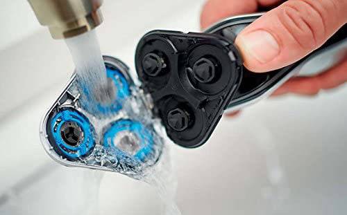 Philips S5050/04 AquaTouch Rotationsrasierer Schwarz, Blau