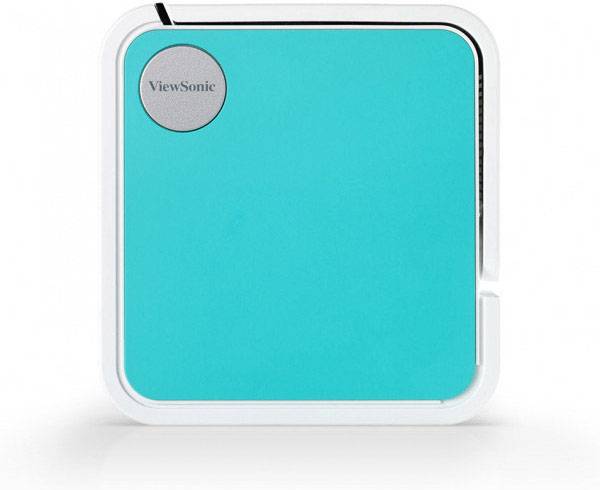 Viewsonic Beamer M1-mini LED 50 lm 640 x 480 VGA, 854 x 480 WVGA, 1920 x 1080 Full HD Integrierter Lautsprecher, Mini Beamer, mit Fernbedienung