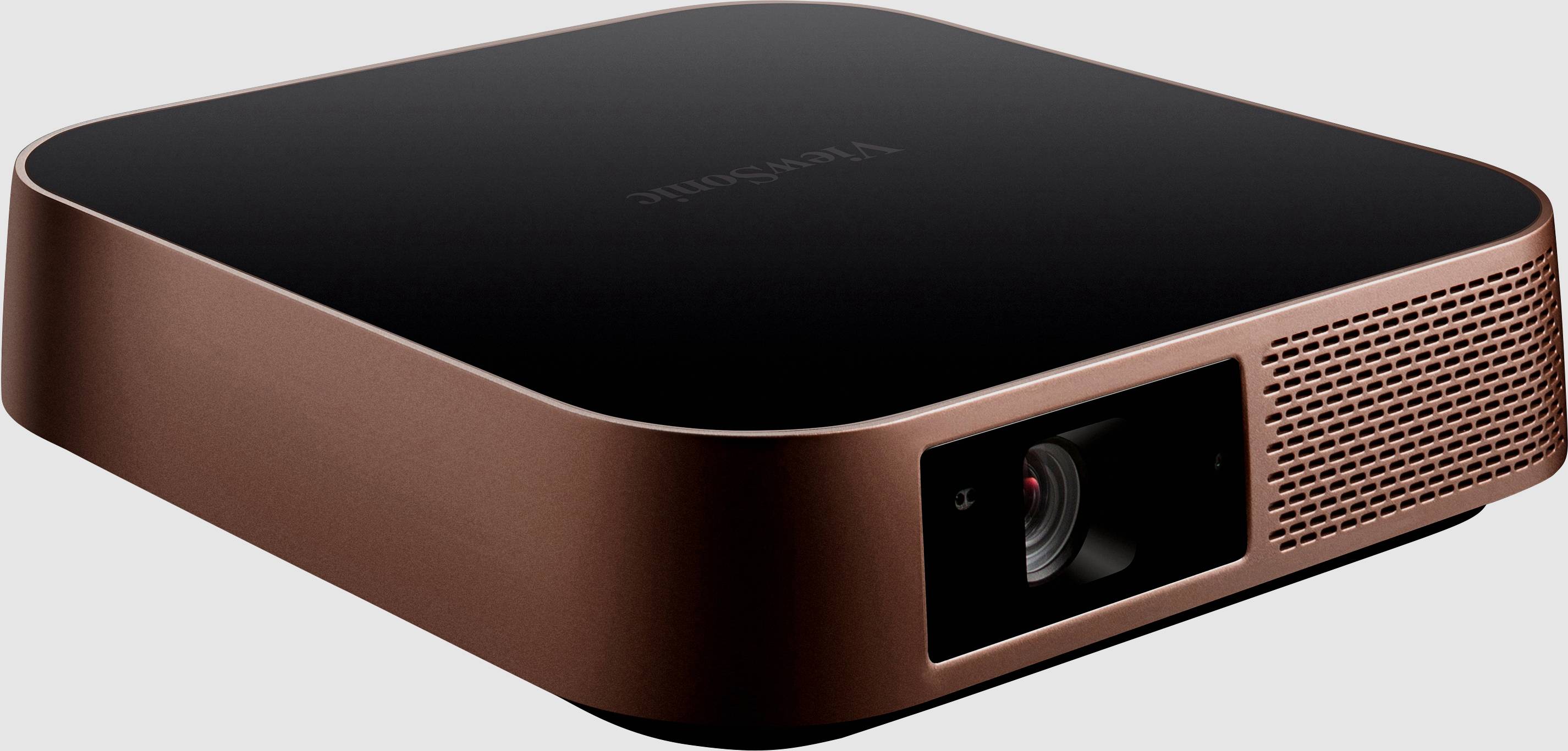 Viewsonic Beamer M2 DLP 1200 lm 1920 x 1080 Full HD Kurzdistanz, Full HD, Integrierter Lautsprecher, mit Fernbedienung, WLAN