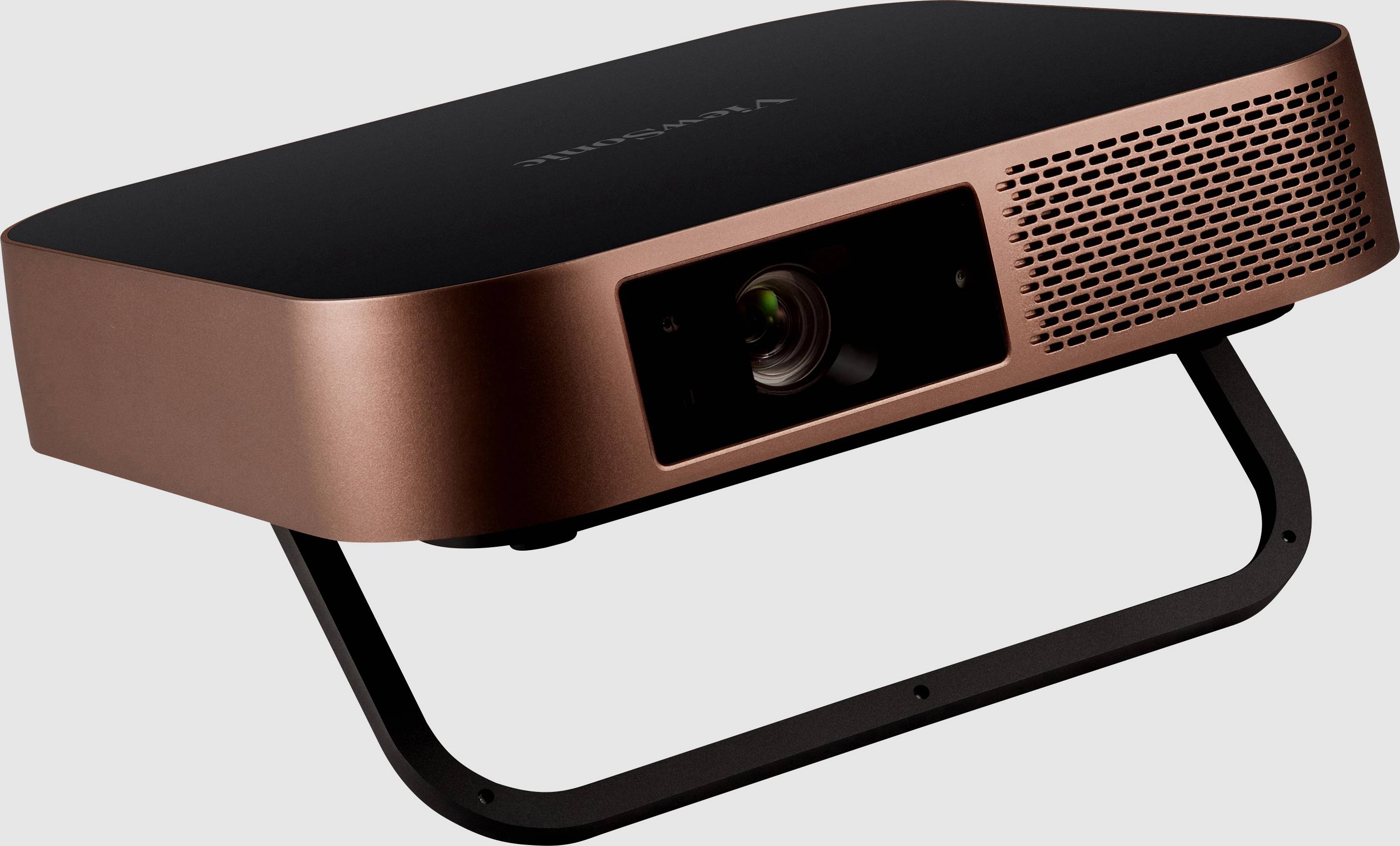 Viewsonic Beamer M2 DLP 1200 lm 1920 x 1080 Full HD Kurzdistanz, Full HD, Integrierter Lautsprecher, mit Fernbedienung, WLAN