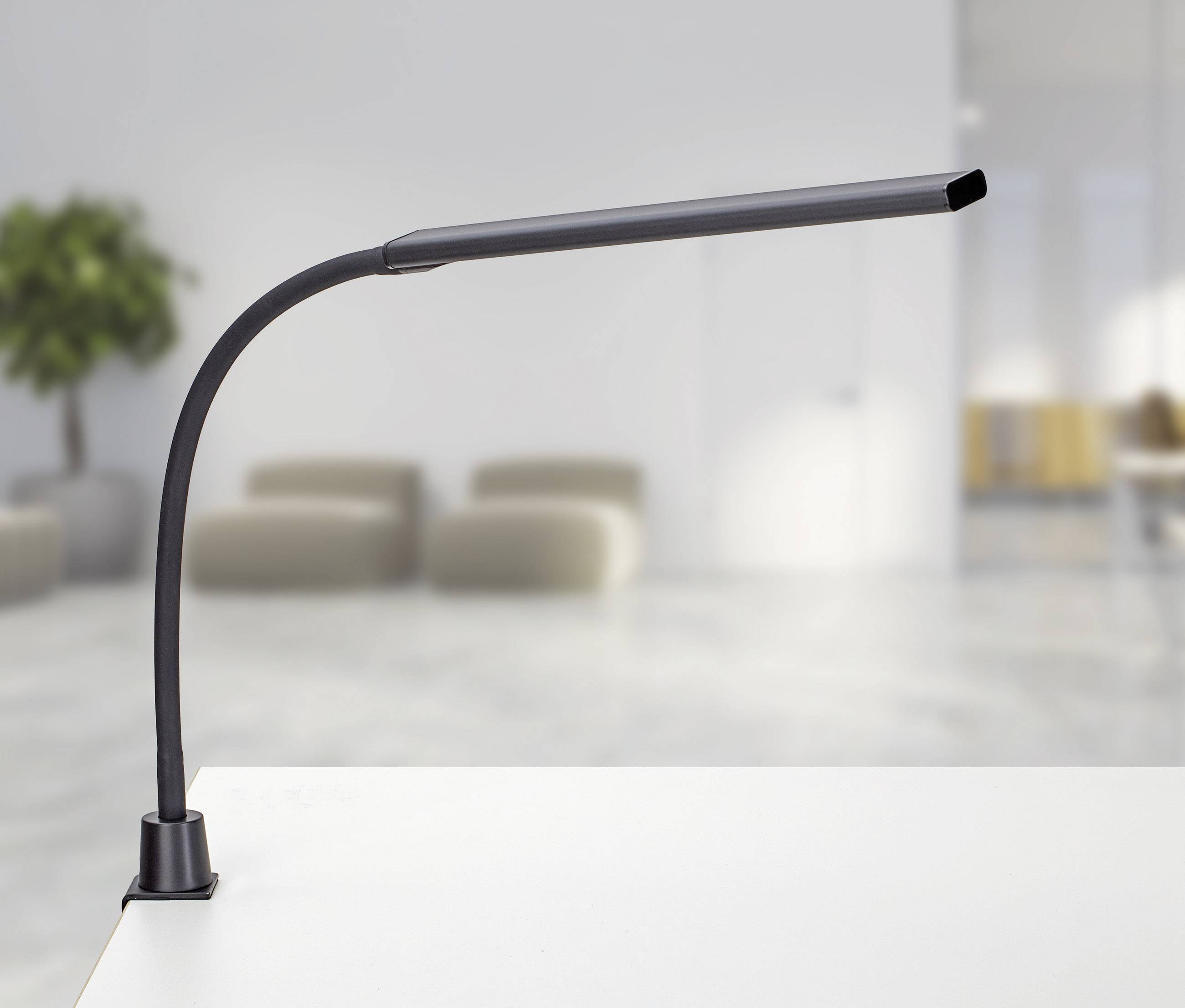 Maul MAULpirro 8202690 LED-Schreibtischleuchte mit Klemmfuß EEK: E (A - G) Schwarz
