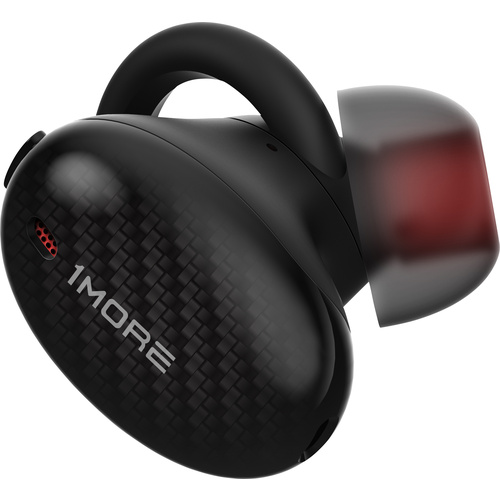 1more EHD9001TA True Wireless HiFi In Ear Kopfhörer In Ear Noise Cancelling, Lautstärkeregelung, Headset Schwarz