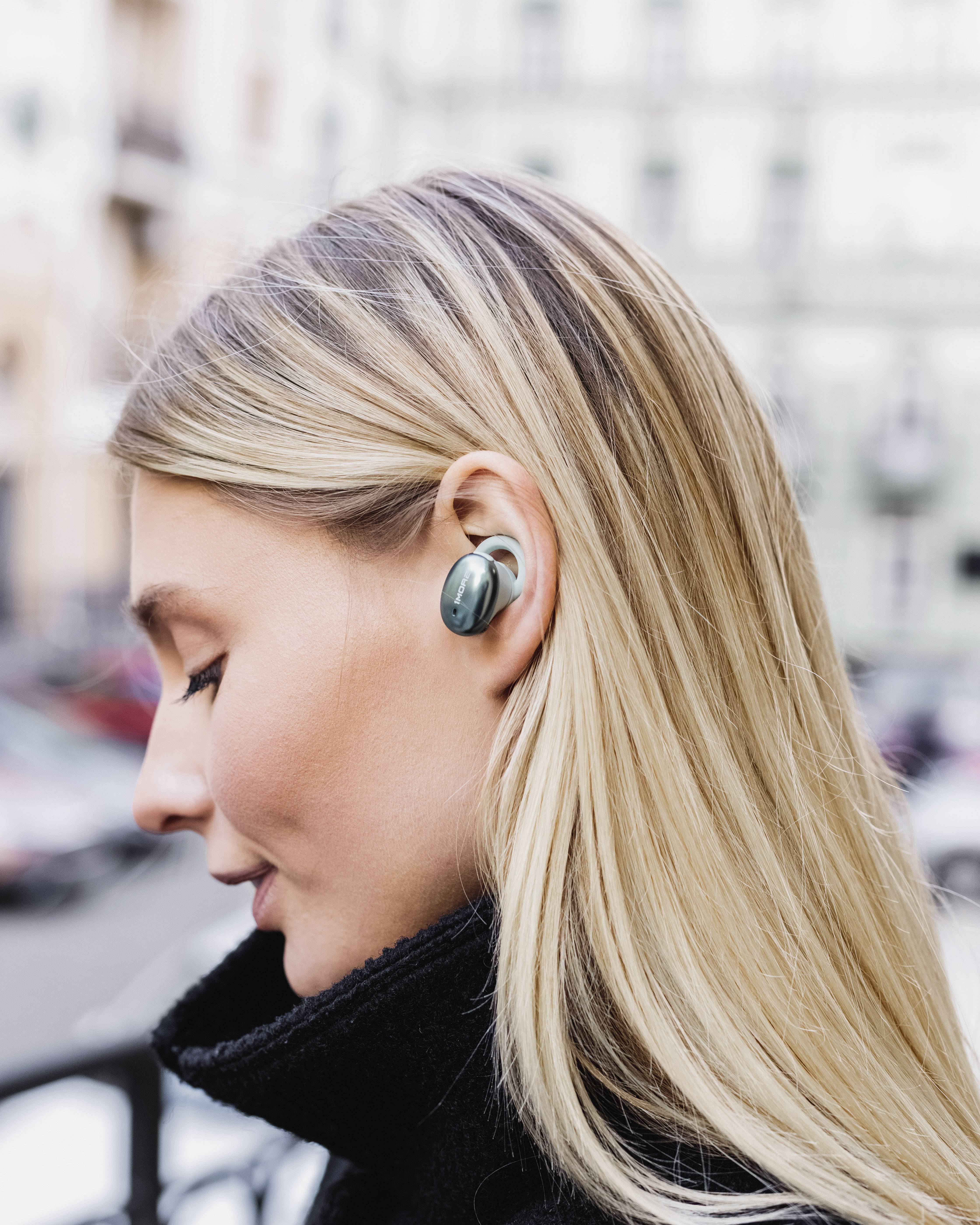 1more E1026BT-I True Wireless In Ear Kopfhörer In Ear Headset, Noise Cancelling Grün