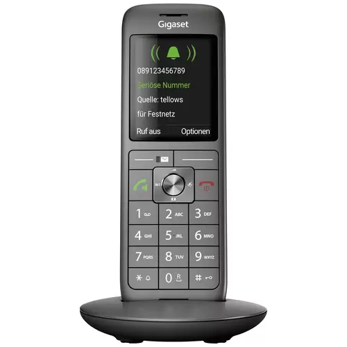 Gigaset CL690A SCB Schnurloses Telefon VoIP Farbdisplay Anthrazit Gigaset CL690A SCB Schnurloses Telefon VoIP Farbdisplay Anthrazit
