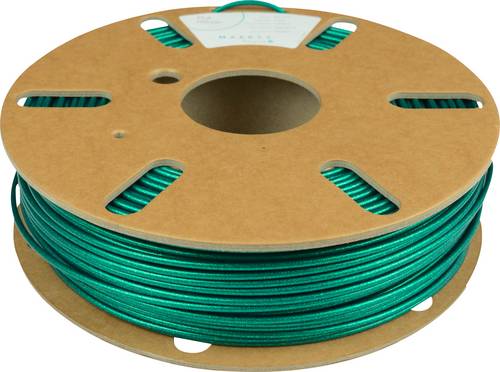 Maertz PMMA-1001-007 Polyactic-Acid Glitter Filament PLA 1.75mm 750g Blau-Grün, Glitzereffekt