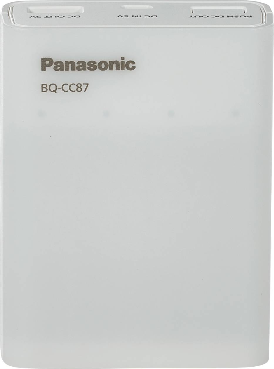 Panasonic BQ-CC87 Rundzellen-Ladegerät NiMH Micro (AAA), Mignon (AA)