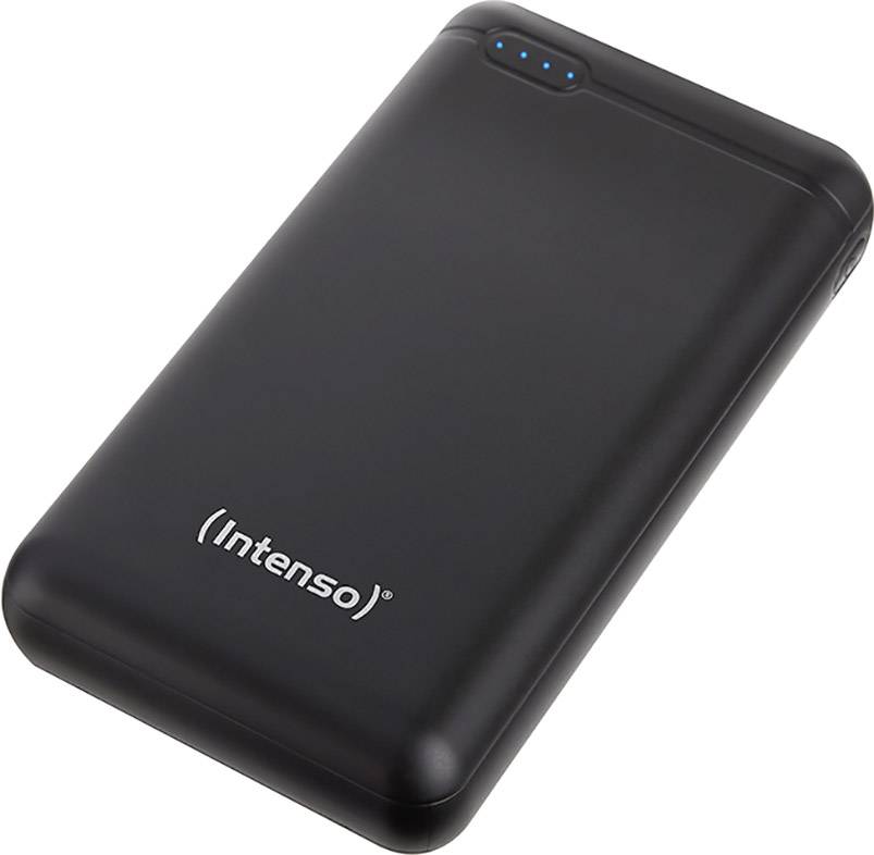 Intenso XS20000 Powerbank 20000 mAh LiPo Schwarz Statusanzeige