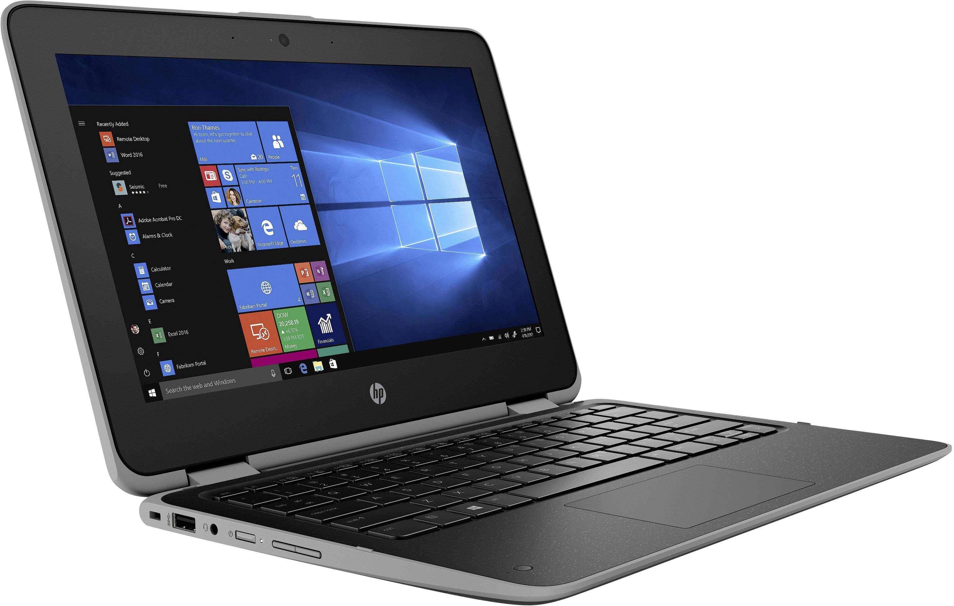 HP ProBook x360 11 G4 29.5cm (11.6 Zoll) Windows®-Tablet / 2-in-1 Intel® Core™ m3 m3-9100Y 8GB LPDDR3-RAM 256GB SSD Intel UHD
