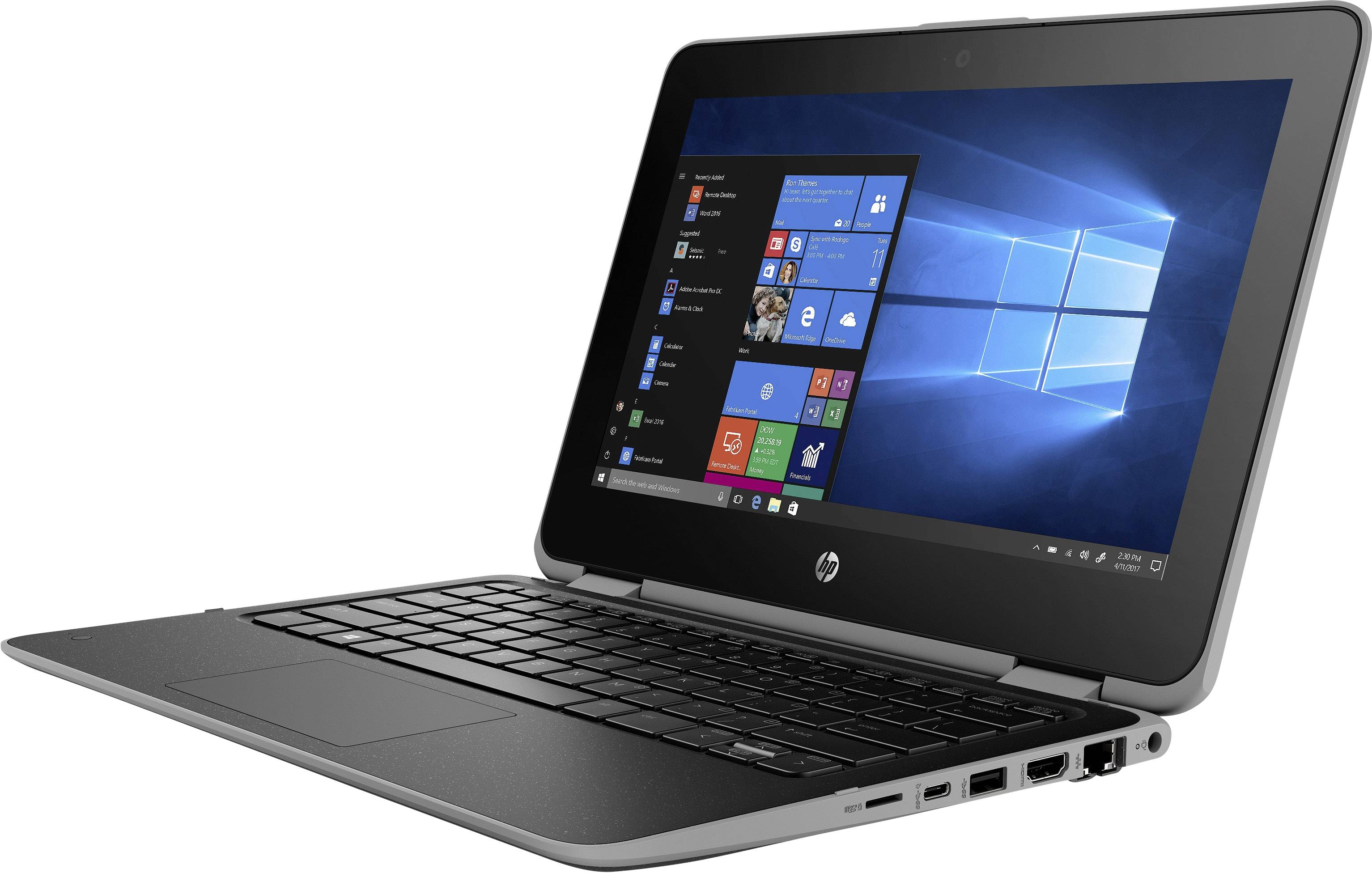 HP ProBook x360 11 G4 29.5cm (11.6 Zoll) Windows®-Tablet / 2-in-1 Intel® Core™ m3 m3-9100Y 8GB LPDDR3-RAM 256GB SSD Intel UHD