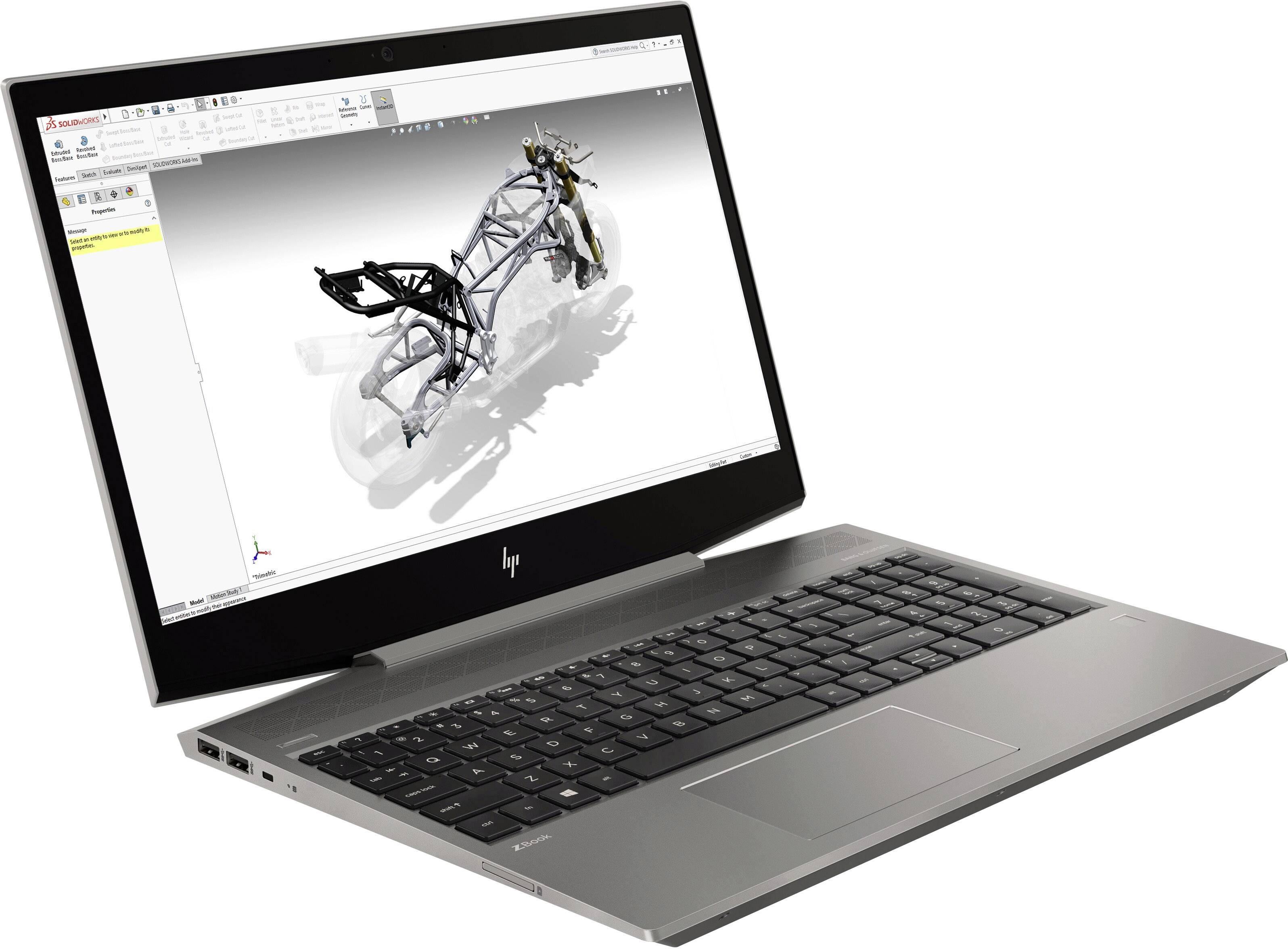 HP Workstation Notebook ZBook 15v G5 39.6 cm (15.6 Zoll)  Full HD Intel® Core™ i7 i7-9750H 16 GB RAM  512 GB SSD Nvidia Quadro P620 Win 10 Pro Grau