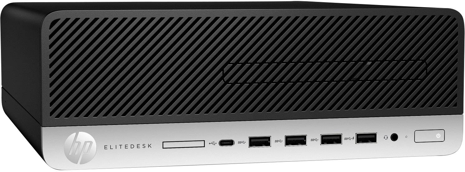 HP EliteDesk 705 G5 Desktop PC AMD 3400G 8 GB   256 GB SSD AMD Radeon Vega Graphics Vega 11 Windows® 10 Pro
