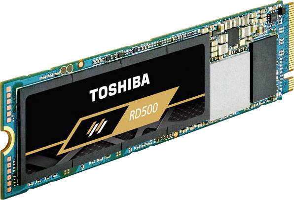 Toshiba RD500 500 GB Interne M.2 PCIe NVMe SSD 2280 M.2 NVMe PCIe 3.0 x4 Retail RD500-M22280-500G