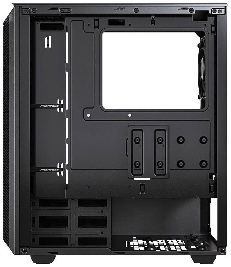 Phanteks Eclipse P300 Air Midi-Tower Gaming-Gehäuse Schwarz 1 vorinstallierter Lüfter, Seitenfenster, Staubfilter