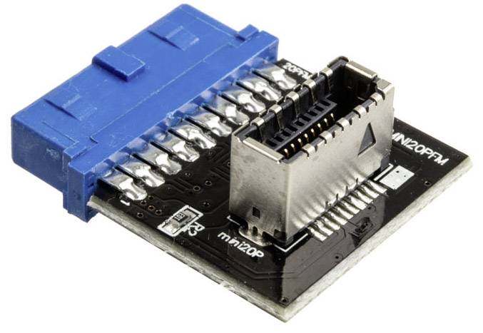 Raijintek USB 3.2 Gen 1 (USB 3.0) Adapter [1x USB 3.2 Gen 1 (Mainboard) - 1x USB 3.2 Gen 1 Buchse A