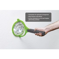Gardigo Fly Swatter 90° Bzzz 25164 Fliegenklatsche Stromgitter (L x B x H) 445 x 228 x 28mm Schwarz, Grün 1St. Gardigo Fly Swatter 90° Bzzz 25164 Fliegenklatsche Stromgitter (L x B x H) 445 x 228 x 28mm Schwarz, Grün 1St.