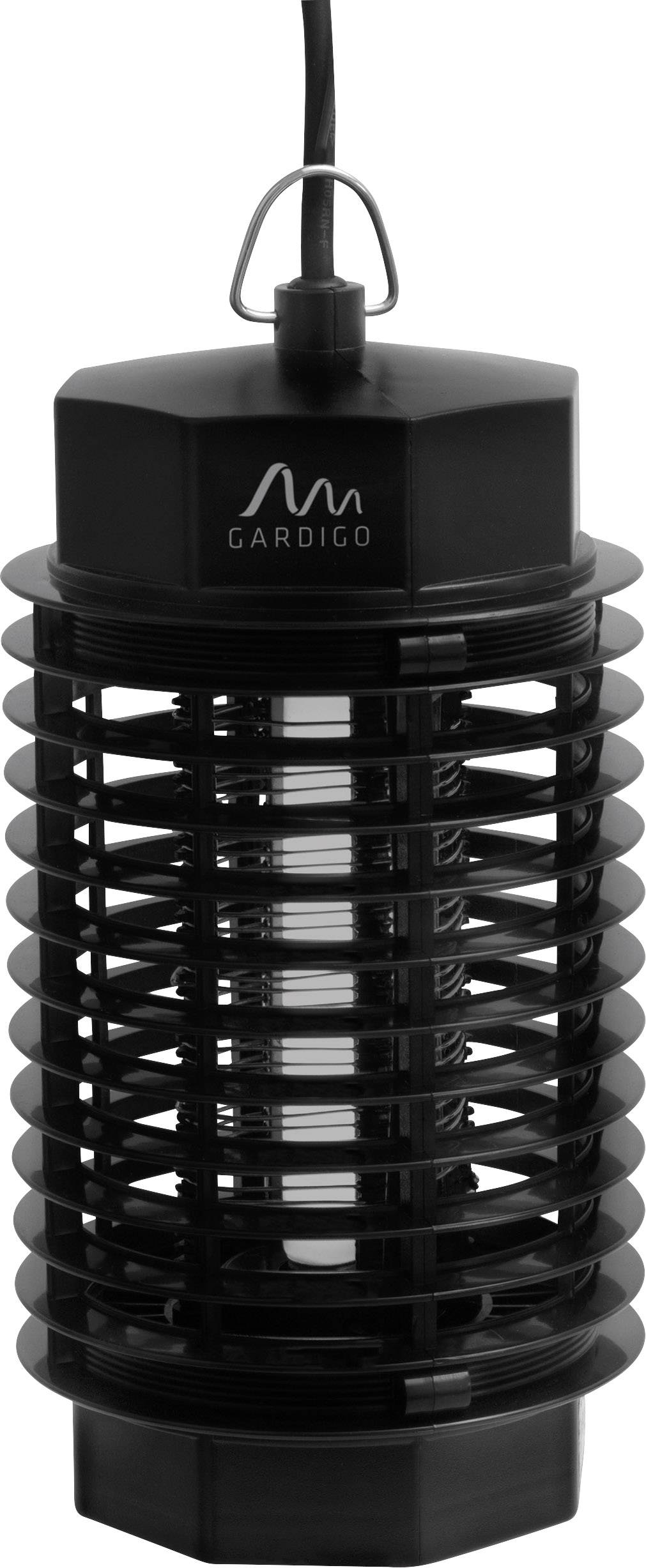 Gardigo Jr.50 62302 UV-Insektenfänger UV-Licht, Stromgitter 4W (Ø x H) 120mm x 238mm Schwarz 1St.