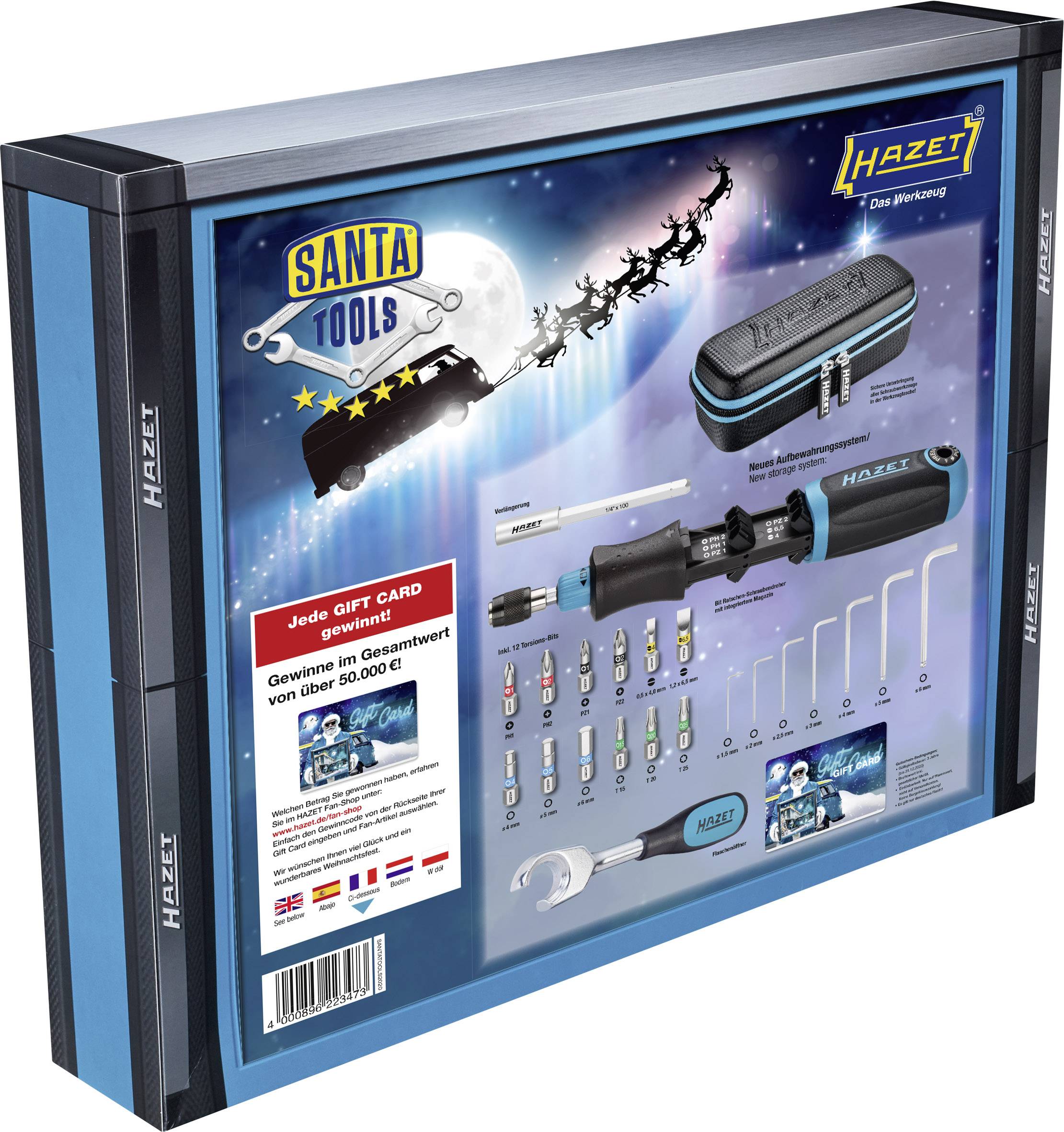 Hazet Adventskalender SantaTools 2020