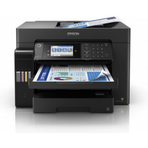 Epson EcoTank ET-16600 Tintenstrahl-Multifunktionsdrucker A3, A3+ Drucker, Scanner, Kopierer, Fax Tintentank-System, LAN, WLAN