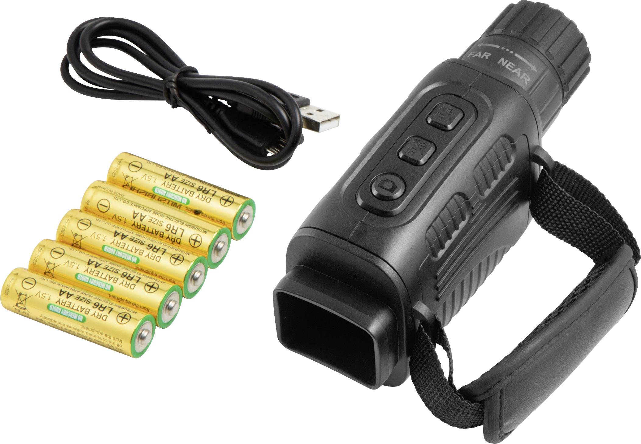 Technaxx Night Vision TX-141 4862 Nachtsichtgerät mit Digitalkamera 4 x 24 mm Generation Digital