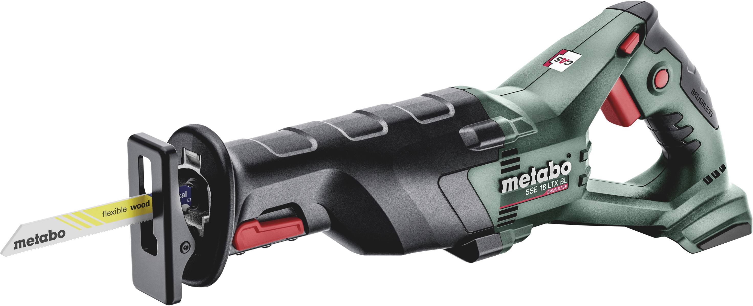 Metabo SSE 18 LTX BL Akku-Säbelsäge 602267840 ohne Akku, inkl. Koffer 18 V