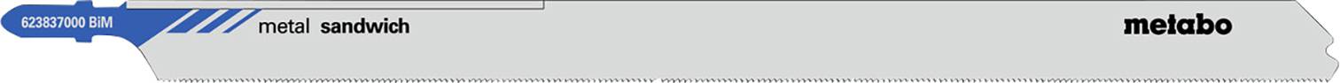 Metabo 623837000 Stichsägeblätter Sandwich Metal 220 / 1.1mm 3St.