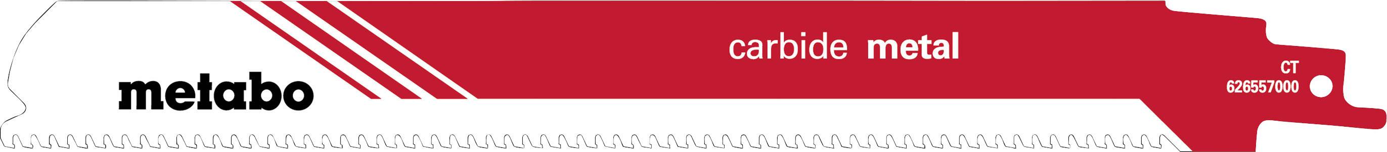 Metabo 626557000 Säbelsägeblatt CARBIDE METAL Sägeblatt-Länge 225mm 1St.