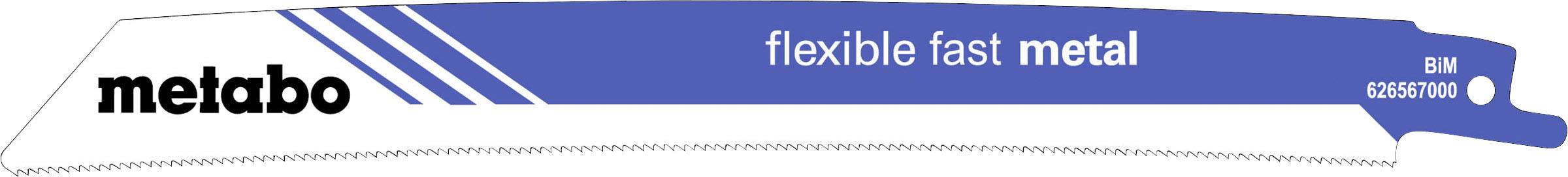 Metabo 626567000 Säbelsägeblätter FLEXIBLE FAST METAL Sägeblatt-Länge 225mm 5St.
