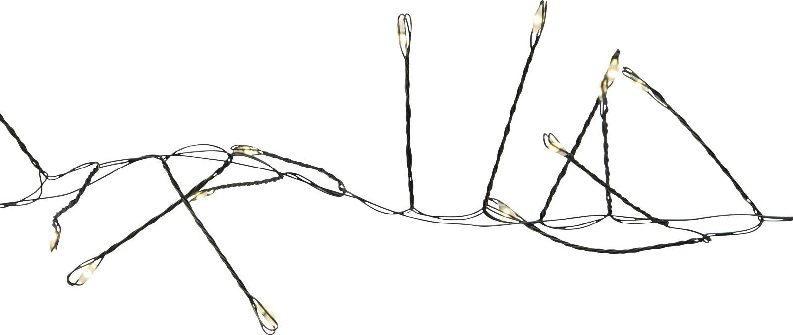 Eurolite 50499260 Büschellichterkette Innen/Außen netzbetrieben Anzahl Leuchtmittel 500 LED Warmweiß Beleuchtete Länge: 5 m