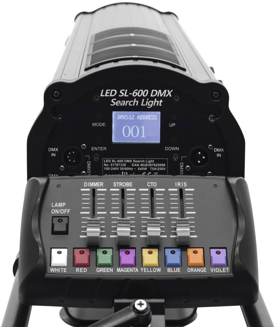 Eurolite 51787330 DMX LED-Effektstrahler Anzahl LEDs (Details):1