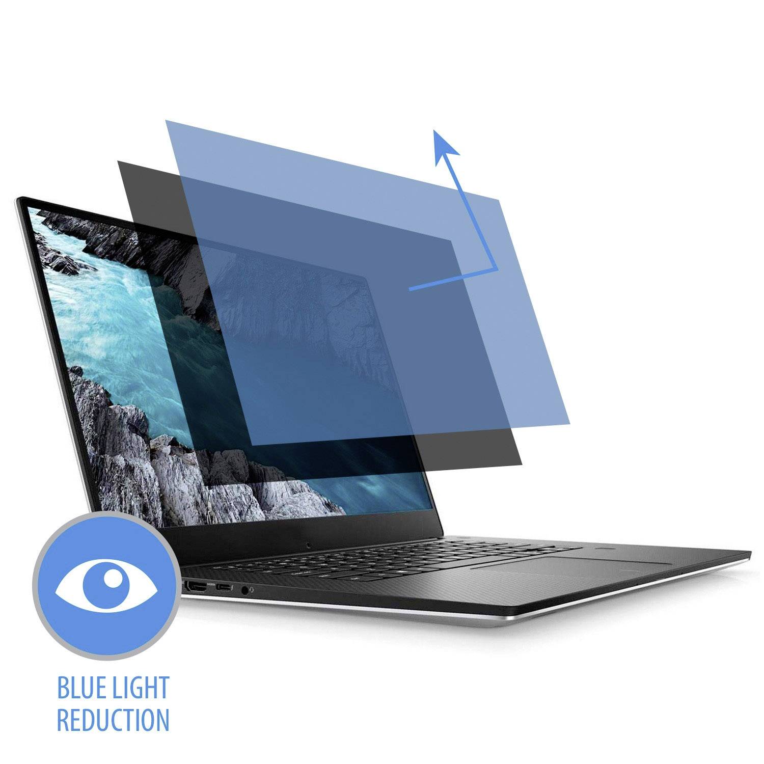 V7 - Blickschutzfilter für Notebook - 35.6 cm (14")