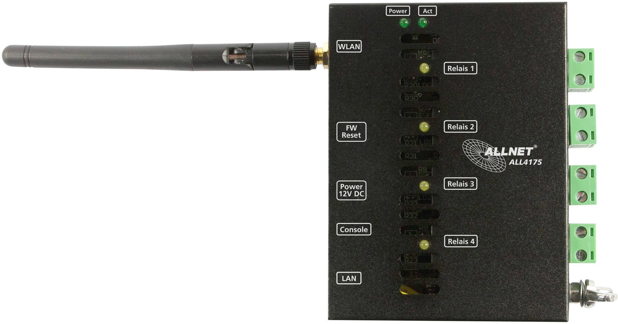 Allnet ALL4175 GSM Modul inkl. Netzteil Funktion (GSM): Messen, Schalten, Alarmieren