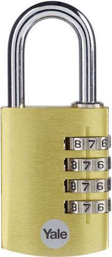 YALE YE3CB/38/131/1/GO Vorhängeschloss 38 mm Gold Zahlenschloss