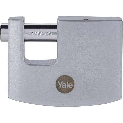 YALE Y124B/60/110/1 Vorhängeschloss 60mm Silber Schlüsselschloss