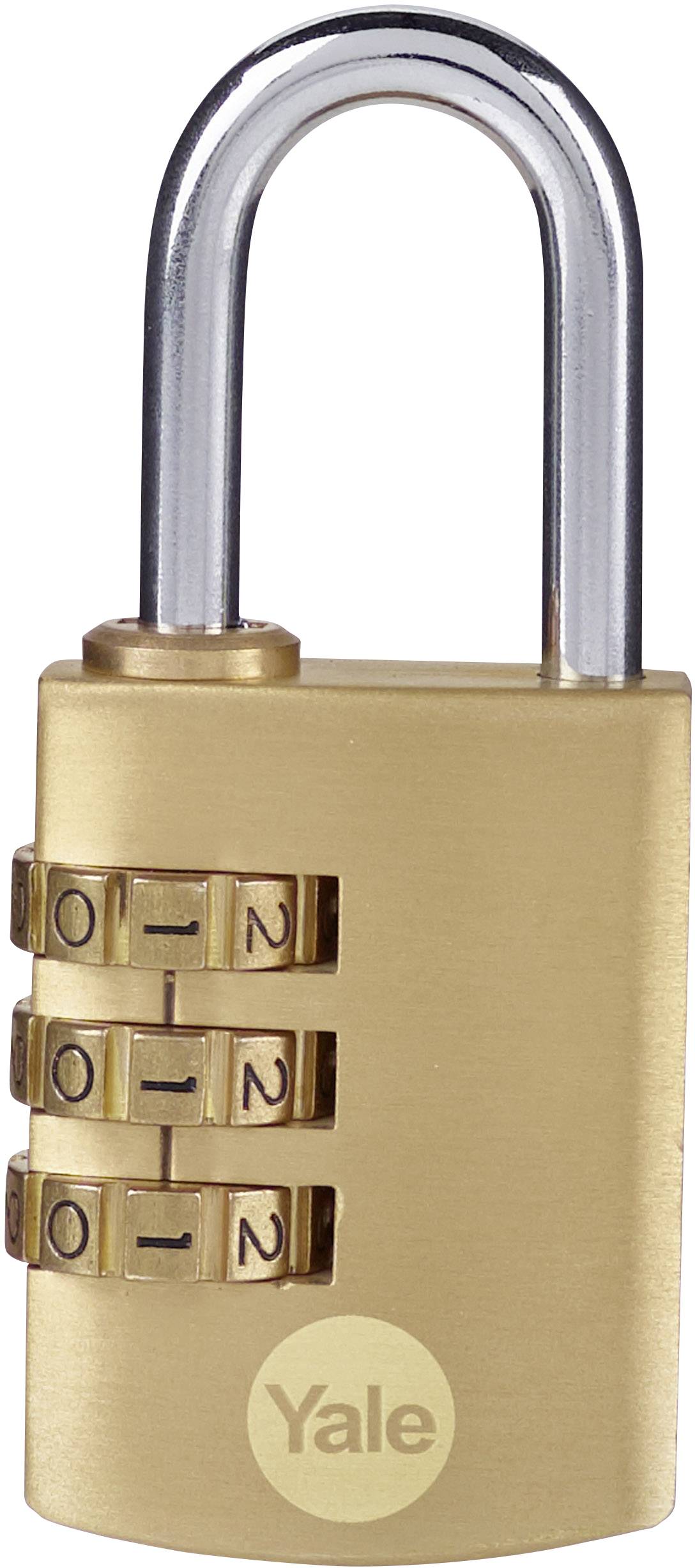 YALE Y150B/22/120/2 Vorhängeschloss 22 mm Zahlenschloss