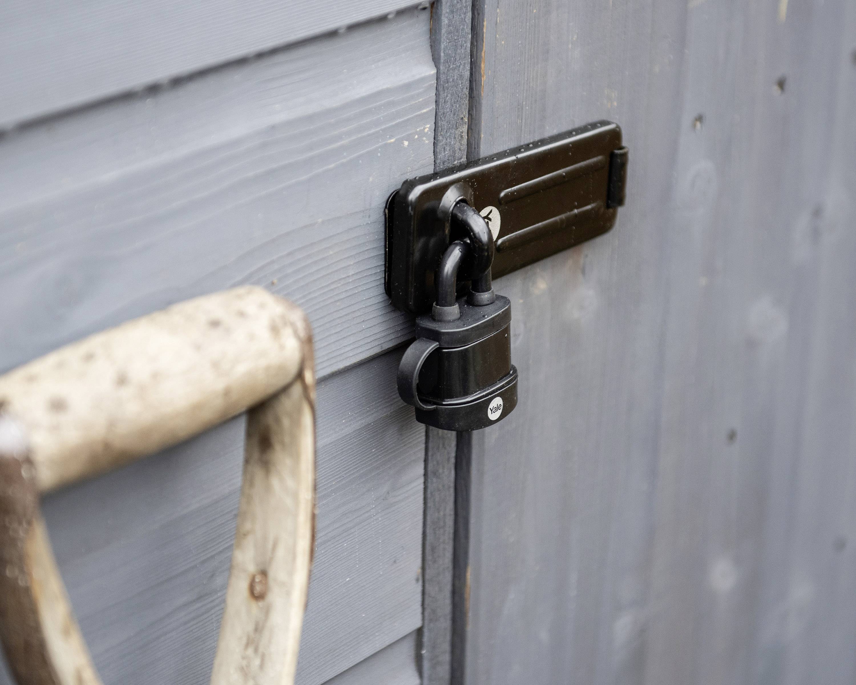 YALE Y222B/35/122/3 Vorhängeschloss 35mm gleichschließend Schwarz Zahlenschloss