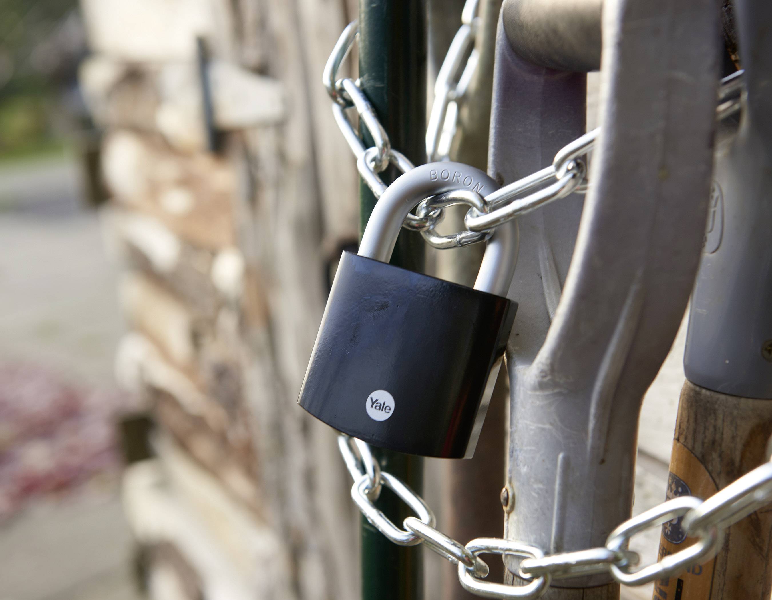 YALE Y90SB/45/129/1 Vorhängeschloss 45mm Schwarz Schlüsselschloss